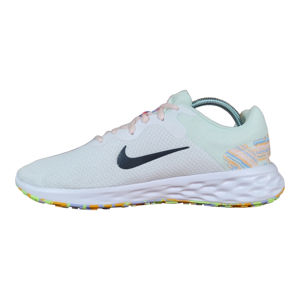 Nike Revolution 6 NN PRM Next Nature Premium White Pink Running Shoes Womens 12. - Picture 2 of 15